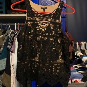 Small lace tank
